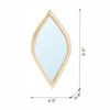 FONTOI 2PCS Retro Wall Mirror, Vanity Mirror, Decorative Mirror Wall Decor for Living Room, Cloakroom, Entryway, Antique Gold, 0.6"*9.5"*4.5" - 3 of 4