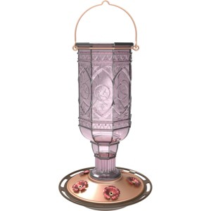 More Birds Purple Amethyst Jewel Glass Hummingbird Feeder - 20 Ounces - 1 of 1