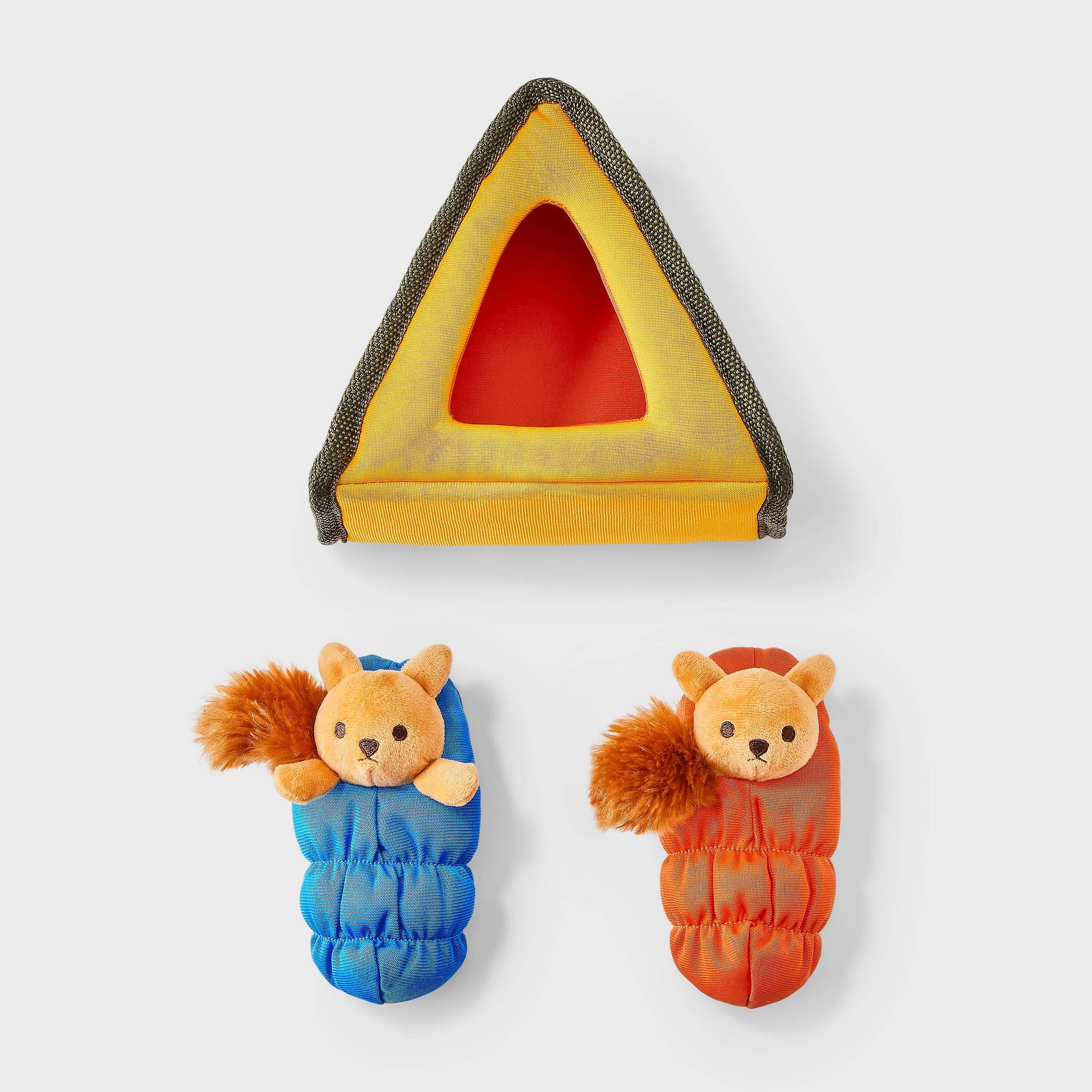 Camp Squirrely Dog Interactive Plush Toy Set - 3pk - Boots & Barkley™