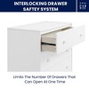 babyGap by Delta Children Legacy 3 Drawer Dresser - Bianca White - 4 of 4