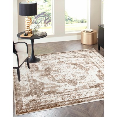 Unique Loom Sofia Salle Garnier Border Indoor Woven Area Rug