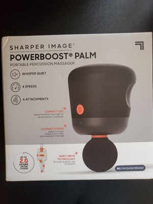 Sharper Image Powerboost Palm Electric Body Massager