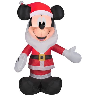 Disney Mickey Mouse with Beard Inflatable Christmas Decorations