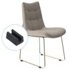 Unique Bargains Plastic Non-Slip Silent Rectangle Floor Chair Leg Cover 24 Pcs - 4 of 4