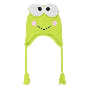 Keroppi Laplander Fleece Cosplay Beanie - 1 of 4