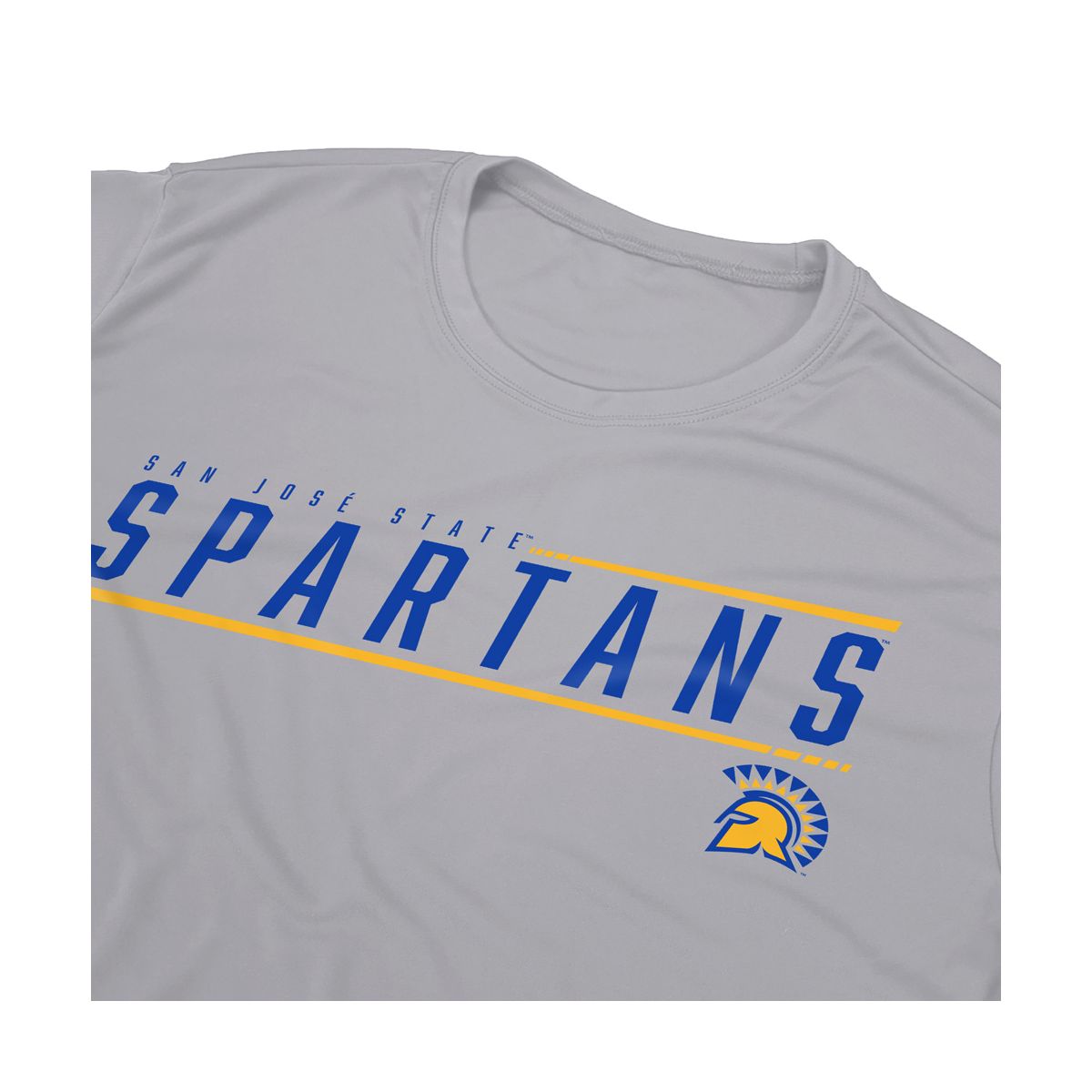 Men's San Jose State University Collegiate Sleek Men's Sport Active T-Shirt - thumbnail 5