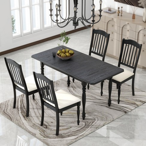 Butterfly dining discount table and chairs