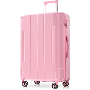 1/3 PCS Expandable ABS Hard Shell Luggage Set with Double Spinner Wheels and TSA Lock - ModernLuxe - 1 of 4