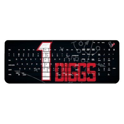 NFL Houston Texans Players Game Tactic Wireless USB Keyboard