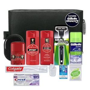 Convenience Kits International Men's Bath and Body Deluxe Travel Kit Old Spice - Trial Size - 12ct - 1 of 3