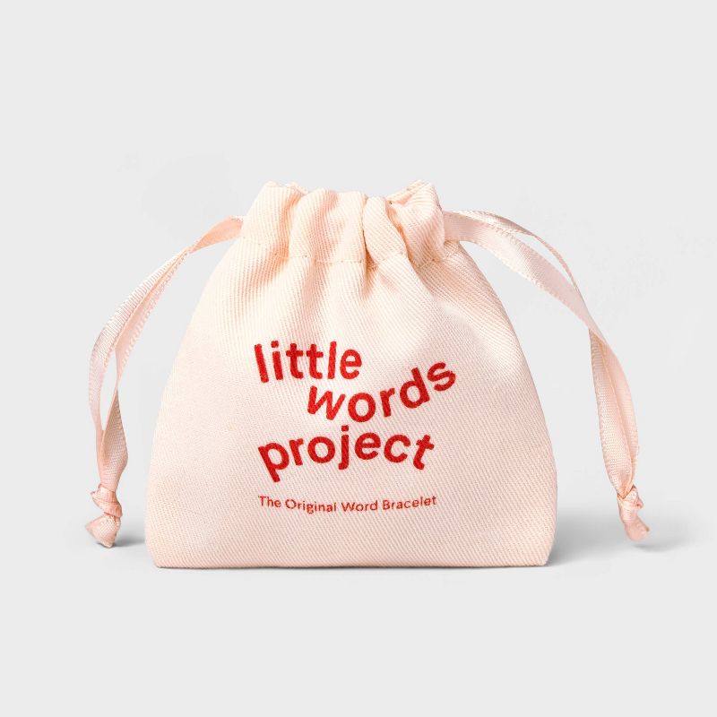 Little Words Project Family Beaded Bracelet - White, 4 of 6