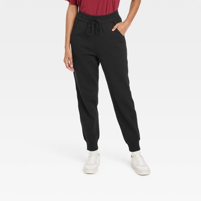 black joggers womens