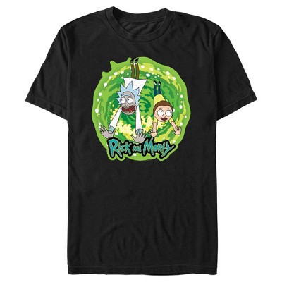 Men's Rick And Morty Dimension Hoppers T-Shirt