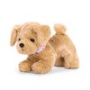 Our Generation Pet Dog Plush with Posable Legs - Golden Poodle Pup - image 3 of 4