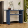 PAGED Rustic Console Table with Rounded Edges and Sturdy Shelf Design,48 inch Entryway Table for Living Room,Hallway - 2 of 4