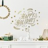The Lakeside Collection Holiday Sentiment Decals - Happy Holidays - 2 of 2