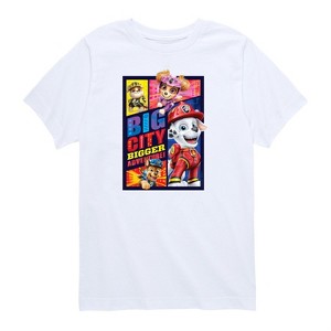 Boys' - Paw Patrol - Paw Patrol Movie Short Sleeve Graphic T-Shirt - 1 of 4