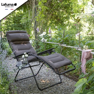 Taupe AirComfort Zero Gravity Steel Frame Recliner with Cushions