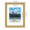 Amanti Art Grace Brushed Gold Narrow Picture Frame - 4 of 4