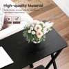 31.4" Console Table with Shelf, 2-Tier Narrow Entryway Table , Sofa Table, Console Tables for Entryway - 2 of 4