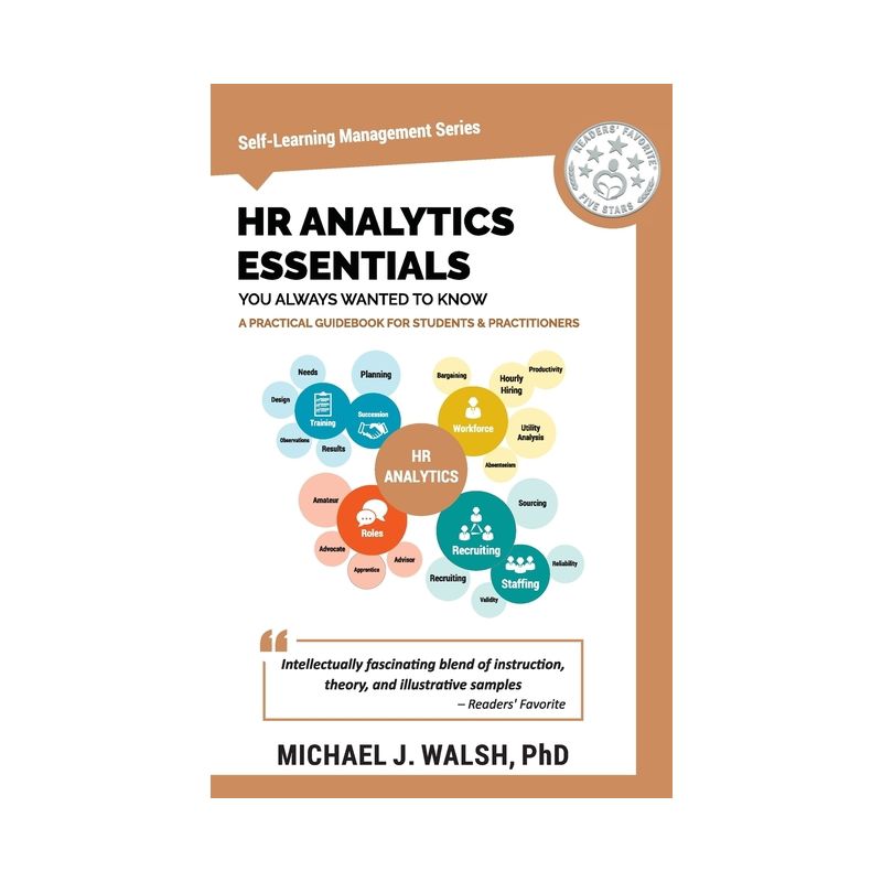 HR Analytics Essentials You Always Wanted To Know - (Self-Learning Management) by  Vibrant Publishers & Michael Walsh (Paperback), 1 of 2