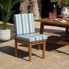 ARDEN Foam Outdoor Dining Chair Cushion, 20 x 20, made with ProFoam, Rain-proof, Fade Resistant - 2 of 4
