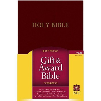 Gift and Award Bible-Nlt - 2nd Edition (Leather Bound)