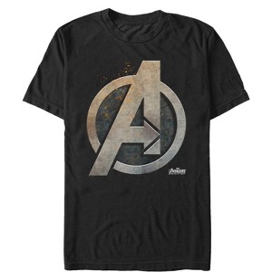 Men's Marvel Avengers: Avengers: Infinity War Metal Logo T-Shirt - 1 of 4