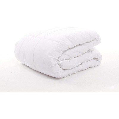 White Queen Reversible Microfiber Down Alternative Comforter