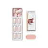 imPRESS Press-On Manicure Short Square Fake Nails - Kick Back - 33ct - 3 of 4
