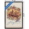 Trends International The Wizarding World: Harry Potter - Floral Hogwarts Framed Wall Poster Prints - 3 of 4