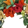 17" Floral Bunny Ears Artificial Hanging Wreath - National Tree Company - 3 of 4