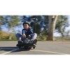Razor 12V Crazy Cart Shift Electric Drifting Go Kart - Blue/Black: Steel Frame, 8 mph Speed - 3 of 4