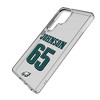 NFL Philadelphia Eagles Players Game Tactic Clear Cell Phone Case for Samsung Galaxy - 2 of 4