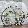 SEVOBAL 5 Tier 2pcs Metal Plant Stand Indoor Creative Half Moon Shape Ladder Flower Pot Stand Rack for Home Hanging Shelf Flower Stand Ladder - 2 of 4