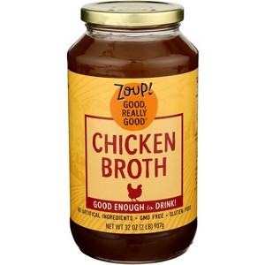Zoup Good Really Good Chicken Broth -32 oz (Case of 6) - 1 of 1