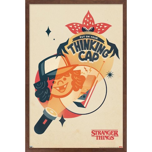 Trends International Netflix Stranger Things: Season 4 - Animated Thinking Cap Framed Wall Poster Prints - image 1 of 4