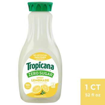 Tropicana Zero Sugar Lively Lemonade Drink - 52 fl oz