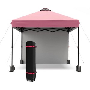 10'x10' Outdoor Canopy Tent with Sidewall, Easy Pop Up with Vented Roof, Outdoor Sun Shade for Garden Commercial Party - 1 of 4