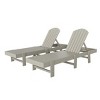 WestinTrends Dylan Classic Adirondack Poly Reclining Chaise Lounge (Set of 2pcs) - 4 of 4