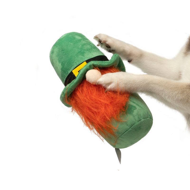 St. Patrick's Day Hide a Ball Gnome Dog Toy, 1 of 8