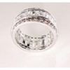 Briana Band Bridal Engagement Ring Cubic Zirconia Womens Ginger Lyne Collection - 3 of 4