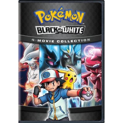 Pokemon Black & White 4: Movie Collection (DVD)(2019)