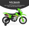 Best Choice Products 6V Kids Electric Battery Powered Ride On Motorcycle w/ Training Wheels, Lights, Music - 3 of 4