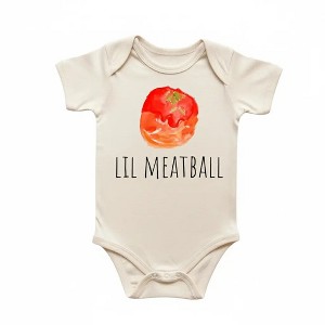 Meatball Little Italian - Baby Boy Girl Clothes Infant Onesie® Funny Cute Newborn GS1 - 1 of 4