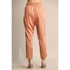 Women's Straight Leg Satin Pants - GiGiO - 2 of 3