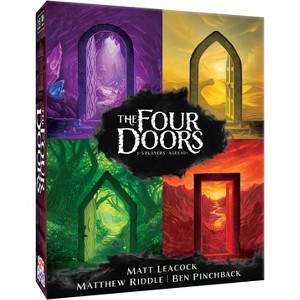 Happy Camper The Four Doors Cooperative Card Game, 64 Cards + 6 Pawns, Ages 10+ - 1 of 4