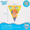 Treasures Gifted Blippi Birthday Banner & Pennants Kit - Blippi Party Supplies - 4 of 4