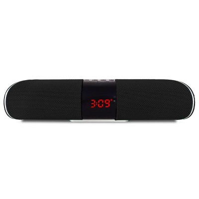 Link Bluetooth Soundbar Speaker with Clock Display - Great for Parties or Just Hanging Around the House - Makes A Great Gift