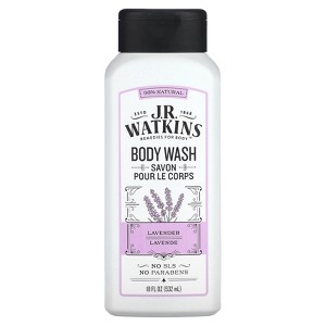 J R Watkins Body Wash, Lavender, 18 fl oz (532 ml) - 1 of 2